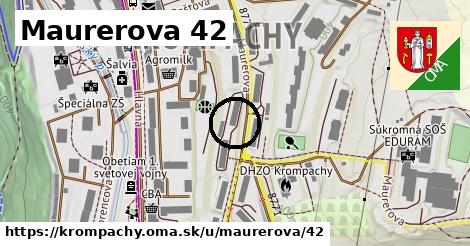 Maurerova 42, Krompachy