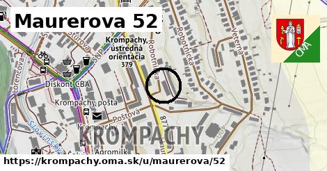 Maurerova 52, Krompachy