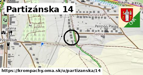 Partizánska 14, Krompachy