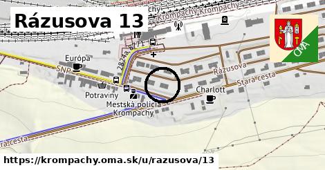 Rázusova 13, Krompachy