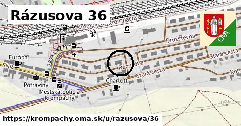 Rázusova 36, Krompachy