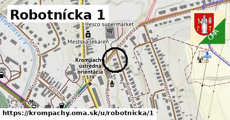 Robotnícka 1, Krompachy