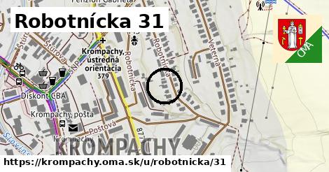 Robotnícka 31, Krompachy