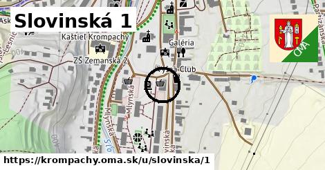 Slovinská 1, Krompachy