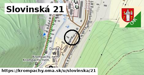 Slovinská 21, Krompachy