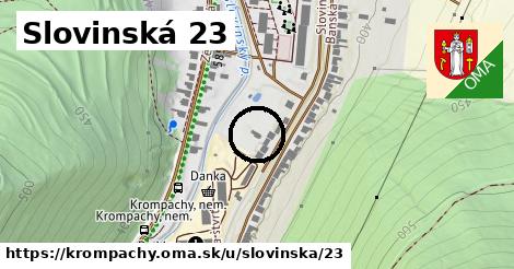 Slovinská 23, Krompachy