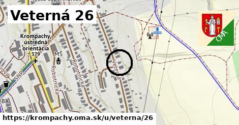 Veterná 26, Krompachy