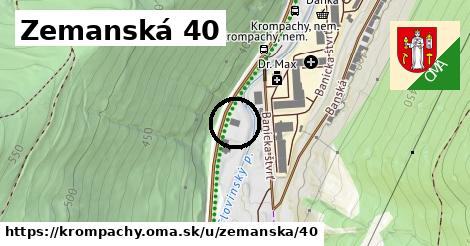 Zemanská 40, Krompachy