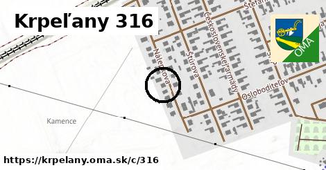 Krpeľany <span class="supisne">316</span>