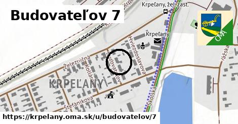 Budovateľov 7, Krpeľany