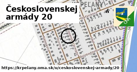 Československej armády 20, Krpeľany