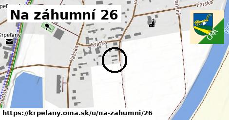 Na záhumní 26, Krpeľany