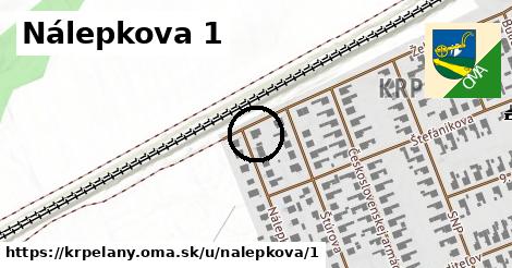 Nálepkova 1, Krpeľany