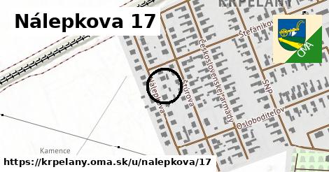 Nálepkova 17, Krpeľany