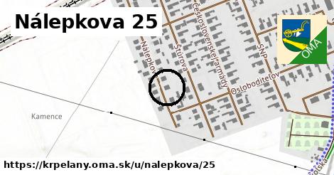 Nálepkova 25, Krpeľany