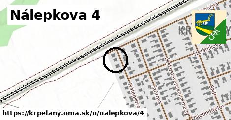 Nálepkova 4, Krpeľany