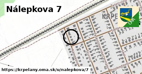 Nálepkova 7, Krpeľany