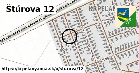 Štúrova 12, Krpeľany