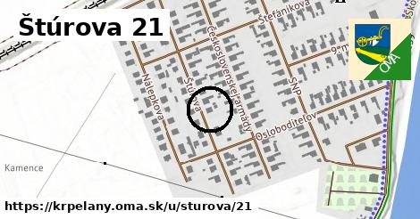 Štúrova 21, Krpeľany