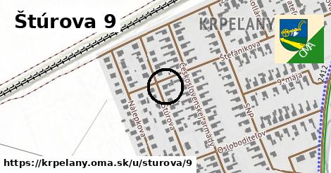 Štúrova 9, Krpeľany