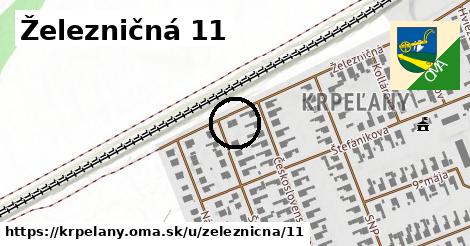 Železničná 11, Krpeľany