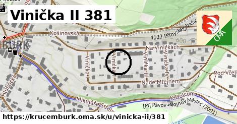 Vinička II 381, Krucemburk