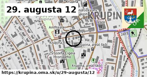 29. augusta 12, Krupina