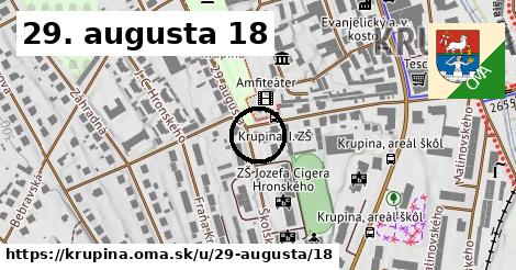 29. augusta 18, Krupina