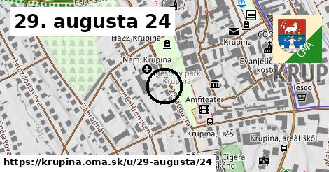 29. augusta 24, Krupina