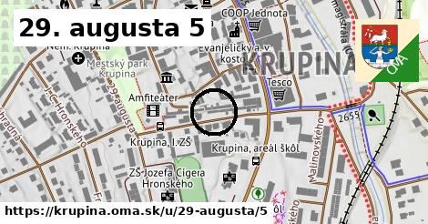 29. augusta 5, Krupina