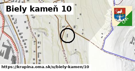 Biely kameň 10, Krupina