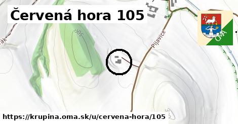 Červená hora 105, Krupina