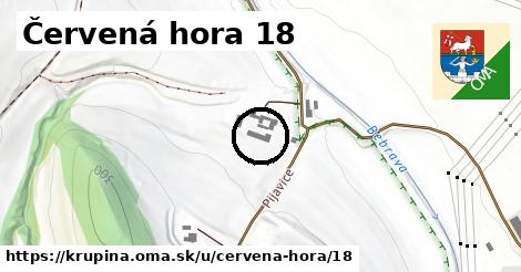 Červená hora 18, Krupina