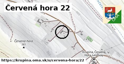 Červená hora 22, Krupina