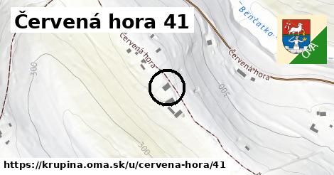 Červená hora 41, Krupina