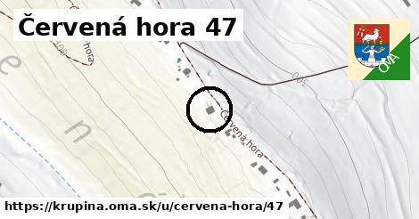 Červená hora 47, Krupina