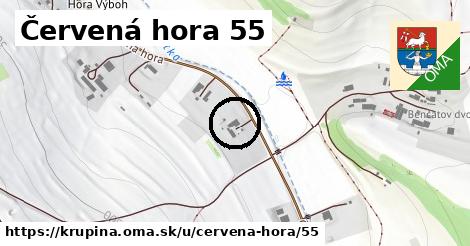 Červená hora 55, Krupina