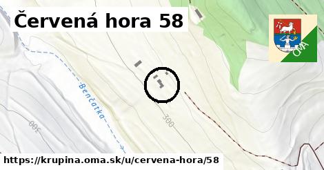 Červená hora 58, Krupina