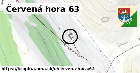 Červená hora 63, Krupina