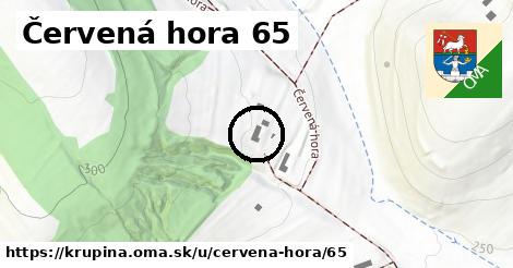 Červená hora 65, Krupina