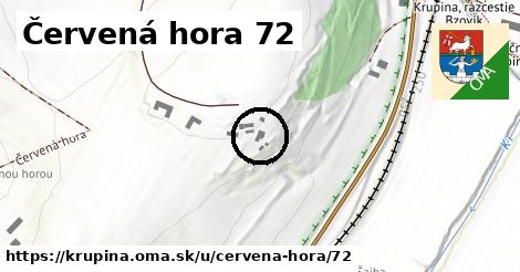 Červená hora 72, Krupina