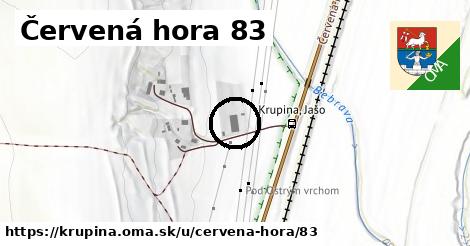 Červená hora 83, Krupina