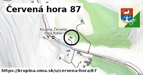 Červená hora 87, Krupina