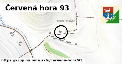 Červená hora 93, Krupina