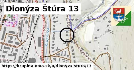 Dionýza Štúra 13, Krupina