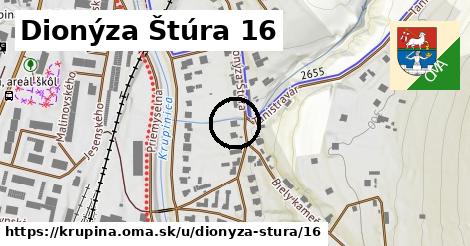 Dionýza Štúra 16, Krupina