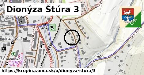 Dionýza Štúra 3, Krupina