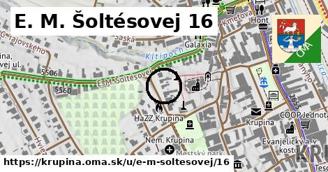 E. M. Šoltésovej 16, Krupina