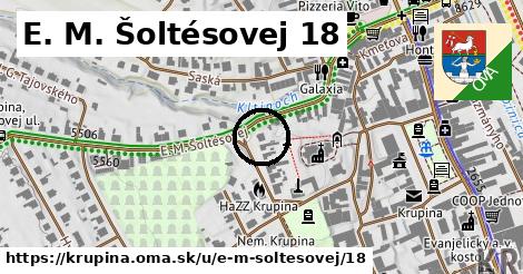 E. M. Šoltésovej 18, Krupina