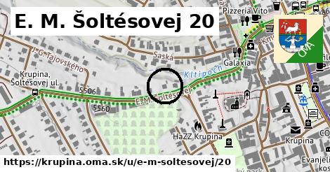 E. M. Šoltésovej 20, Krupina